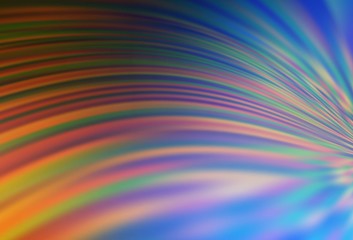 Light Blue, Yellow vector abstract blurred background.