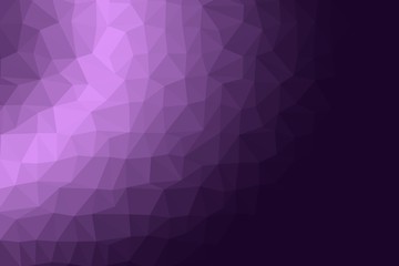 Abstract Purple Trianglify Gradient Background