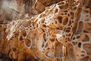 rock in the shape of cheese 2