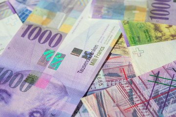 Swiss francs
