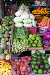 fresh fruits and vegetables