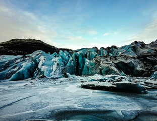 Sólheimajökull Glaciar
