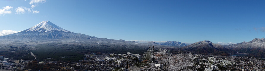 Mountain Fuji in Winter