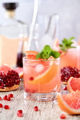 Citrus tequila smash