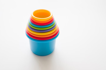 Pot de transfert multicolore pour enfant