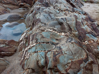 banded stone