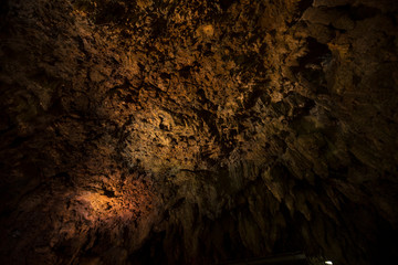 The cave stalactites of Valley of Gangala in Okinawa,Japan.