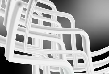 Light Gray vector blurred and colored pattern.