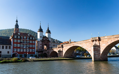 Fototapeta na wymiar Skyline Heidelberg