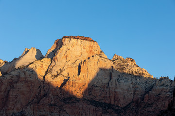 Scenic Zion National Park Utah Landscape