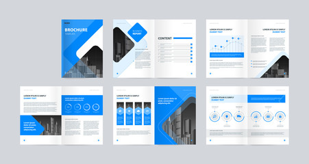 template layout design with cover page for company profile, annual report, brochures, flyers, presentations, leaflet, magazine, book .and a4 size scale for editable.
