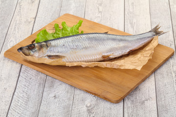 Salted herring fish