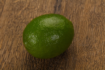 Ripe green lime