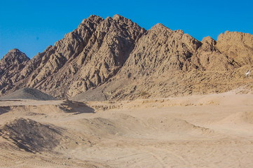 a fantastic place between desert and sea of sharm el sheik