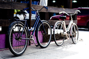 Fototapeta na wymiar bikes