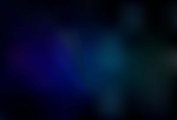 Dark Blue, Green vector blurred shine abstract background.
