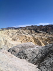 Beautiful landscape of death valley