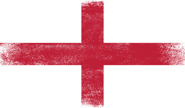 England,flag With Grunge Texture