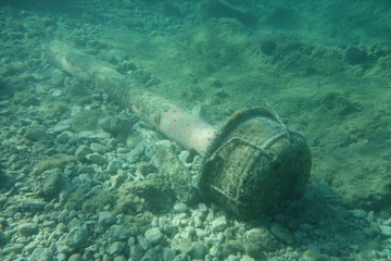  Underwater photos from Albania - obrazy, fototapety, plakaty