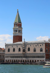 VENICE Campanile of Saint Mark and Ducal Palace