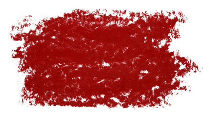 stain pastels paint crayons on paper with red texture. grunge background element with texture