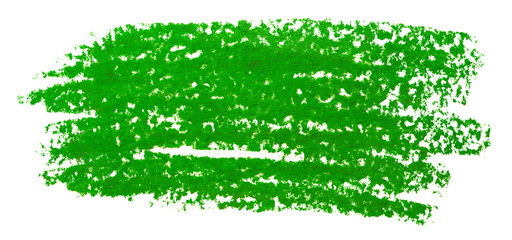 stain pastels paint crayons on paper with texture green. grunge background element with texture. rectangle banner for text