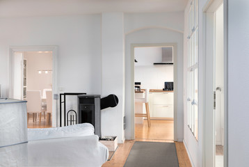 Living room in a modern house