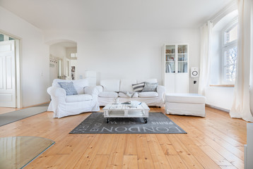 Living room in a countryish house