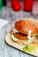 Mini grilled Cutlet Burger