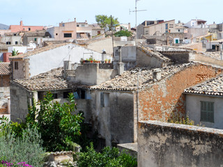 Fototapeta na wymiar spanish rooftops