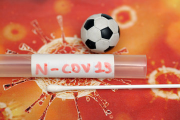 Europe, Italy, Milan - More and more soccer players and various positive buffer sports, tests...