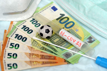 Europe, Italy, Milan - More and more soccer players and various positive buffer sports, tests...