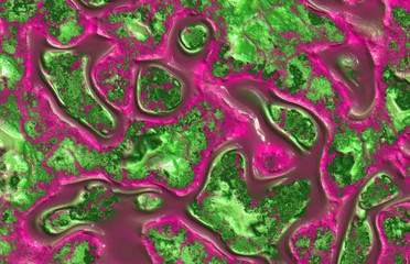 abstract strange liquid