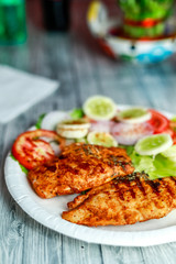 Oil-free grilled Chicken (Tandoor flavour)