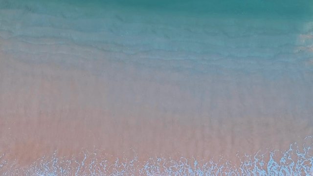 beach with dron