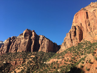 Fototapeta premium view of zion 