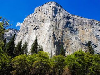 High mountain in Yosemite national park,  USA