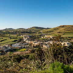 Fototapeta na wymiar panorama in Gozo-Malta