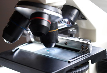 science laboratory macro detail