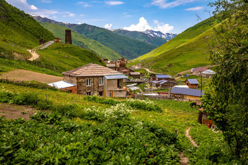 village in mountains