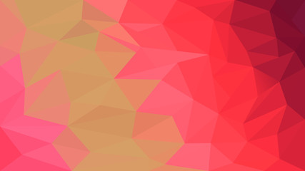 Abstract colorful geometric background with low poly effect