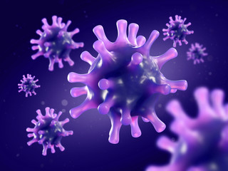 Covid-19-Corona virus-Flu virus