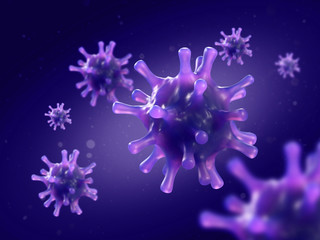 Covid-19-Corona virus-Flu virus