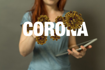 epidemic coronavirus 2019-nCoV 3d (2019-nCoV). .