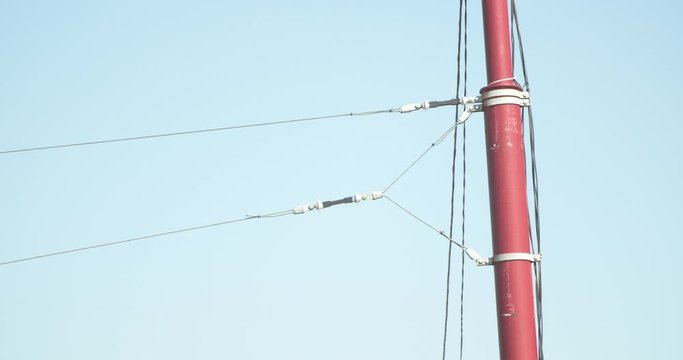 Post Wires and communications. Trobeybus.