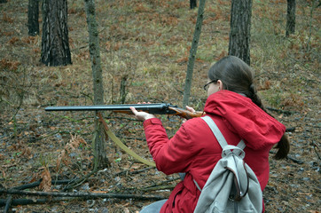 Unformal shooting range near Kievю Kiev Region, Ukraine