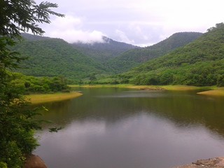 lake in mountains