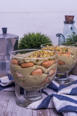 Tiramisu de pistacho