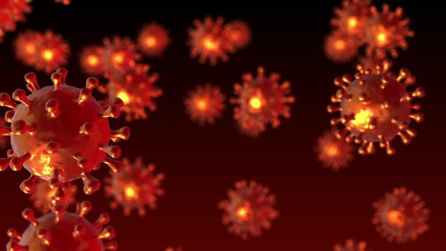 Corona Virus - the SARS Cov 2 Virus visualization
