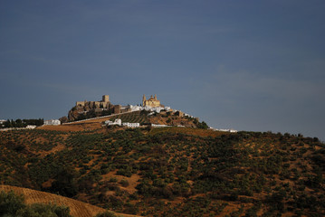 Fototapeta na wymiar Cádiz mountain village